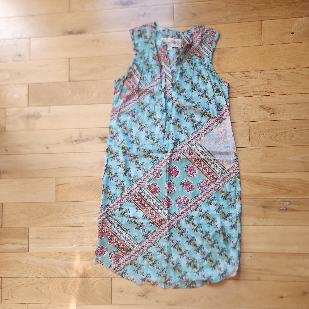 Aventura Patchwork Midi Dress